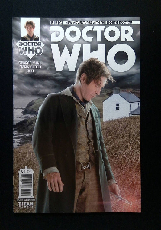 Dactor Who  The  Eighth  Doctor  #1B  Titan Comics 2015 Nm  Variant Cover