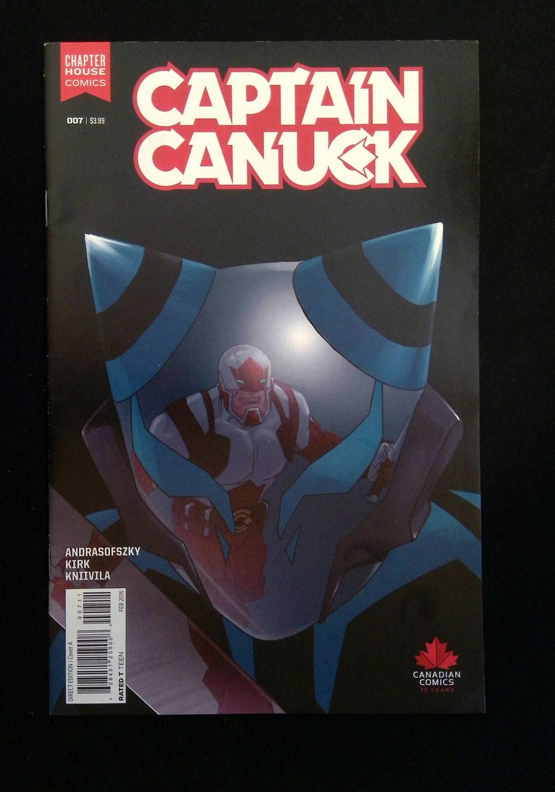 Captain Canuck #7  Chapterhouse Comics 2015 Vf+