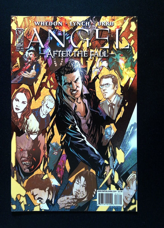 Angel After The Fall #16B  Idw Comics 2009 Vf/Nm  Urra Variant