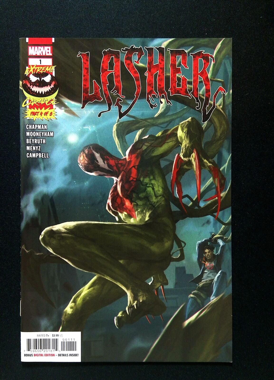 Extreme Carnage Lasher #1  Marvel Comics 2021 Nm