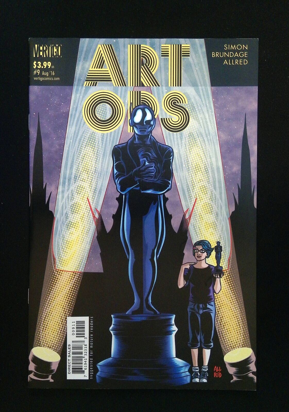 Art Ops #9  Dc Comics 2016 Vf+