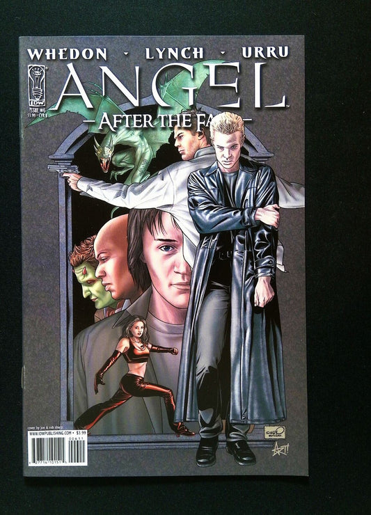 Angel After The Fall #6B  Idw Comics 2008 Nm-  Joe,Sharp Variant