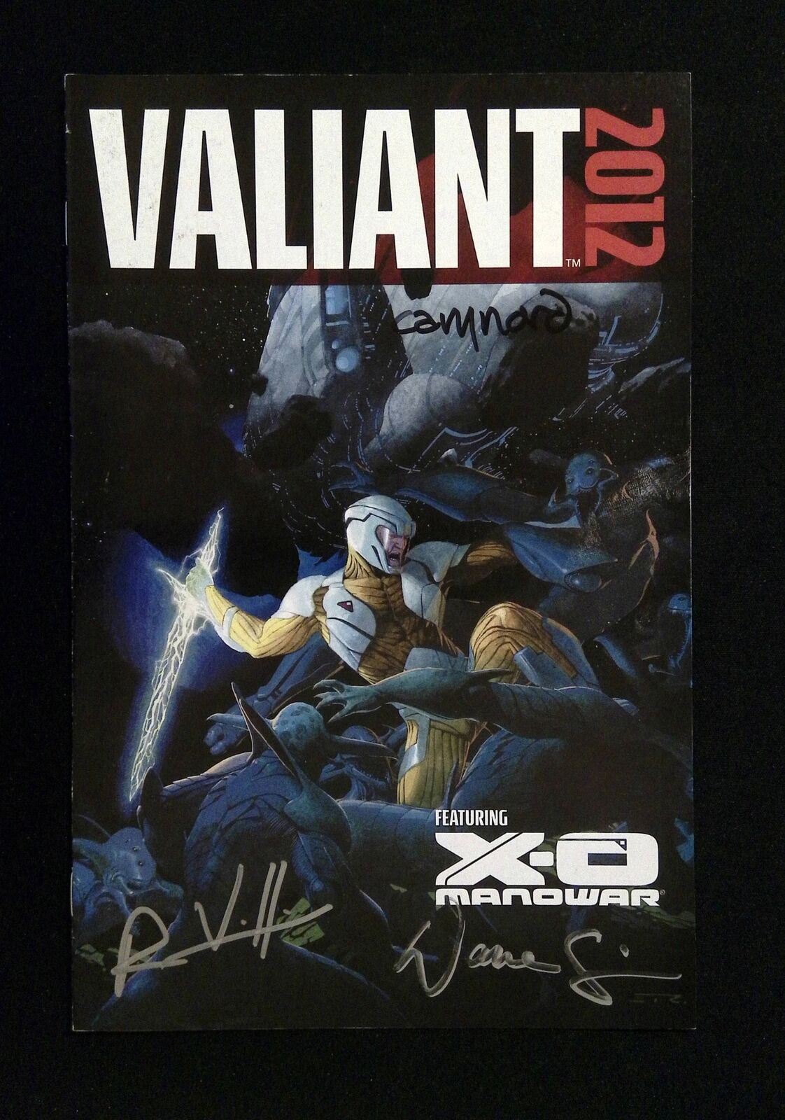 Valiant Comics Preview Edition #1 2012 Vf+ Signed By Cary Nord, Venditti, +1