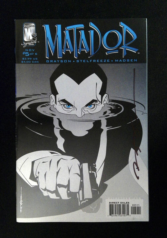 Matador #5  Dc/Wildstorm Comics 2005 Vf+  Signed By Stelfreeze