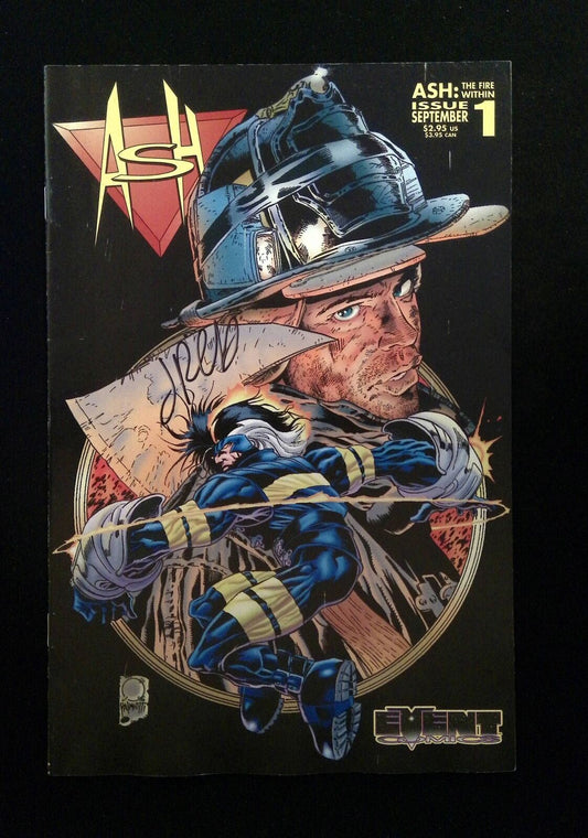 Ash The Fire Within #1  Event Comics 1996 Fn-  Signed By Jim Palmiotti