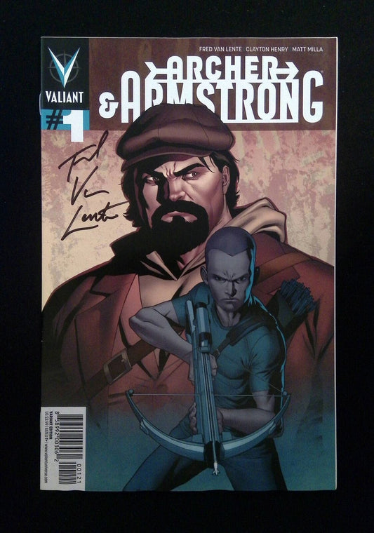 Archer And Armstrong: Archer #1B 2Nd Series Valiant 2012 Fn Signed By Van Lente