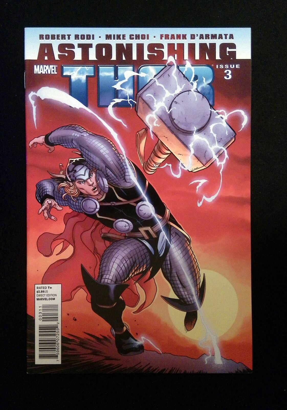 Astonishing Thor #3  Marvel Comics 2011 Vf+
