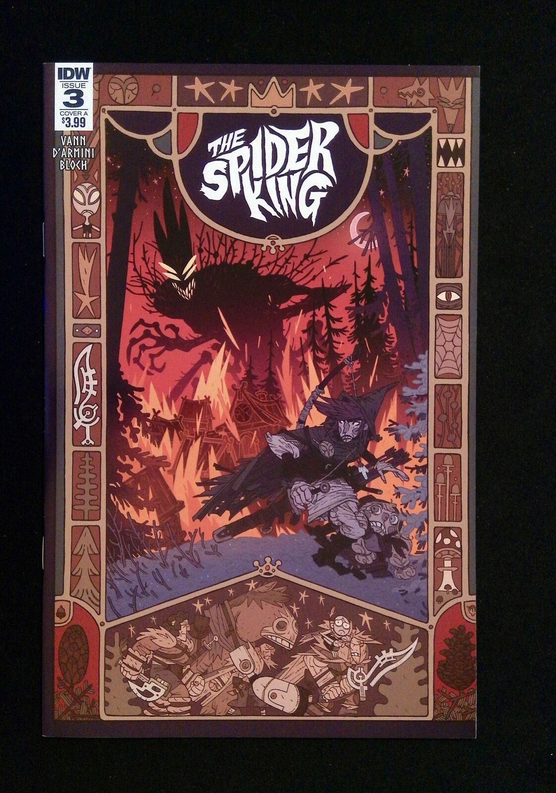 Spider King #3  Idw Comics 2018 Vf/Nm  Chan Variant