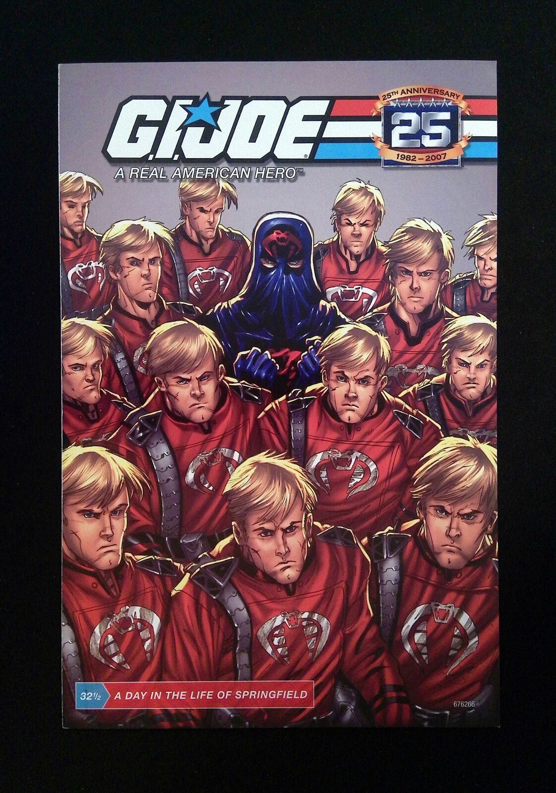 Gi Joe  25Th Anniversary Action  Figure Comic #32B Hasbro 2008 Nm- Variant Cover