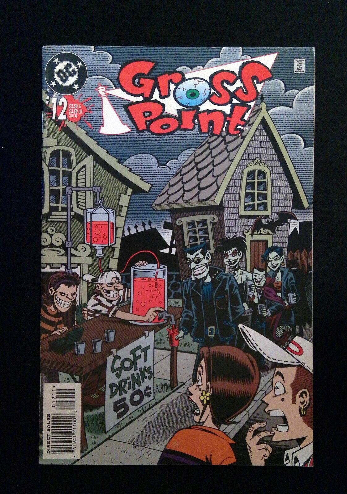 Gross Point #12  Dc Comics 1998 Vf+