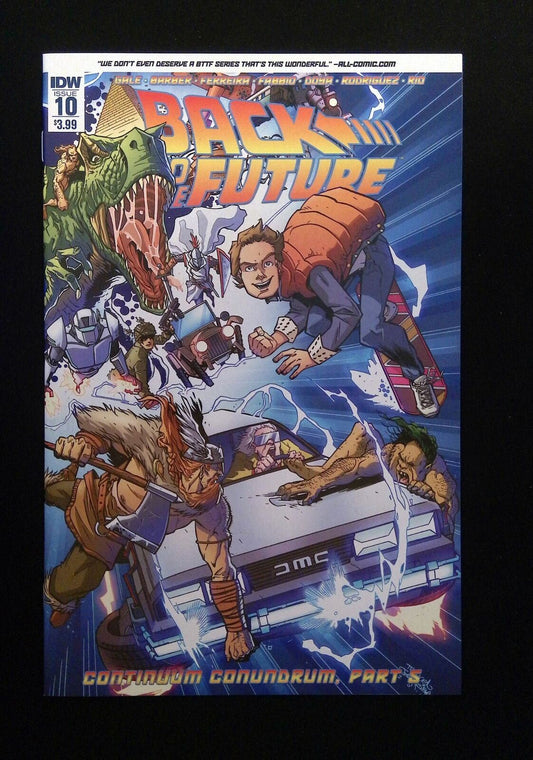 Back To The Future #10A  Idw Comics 2016 Nm