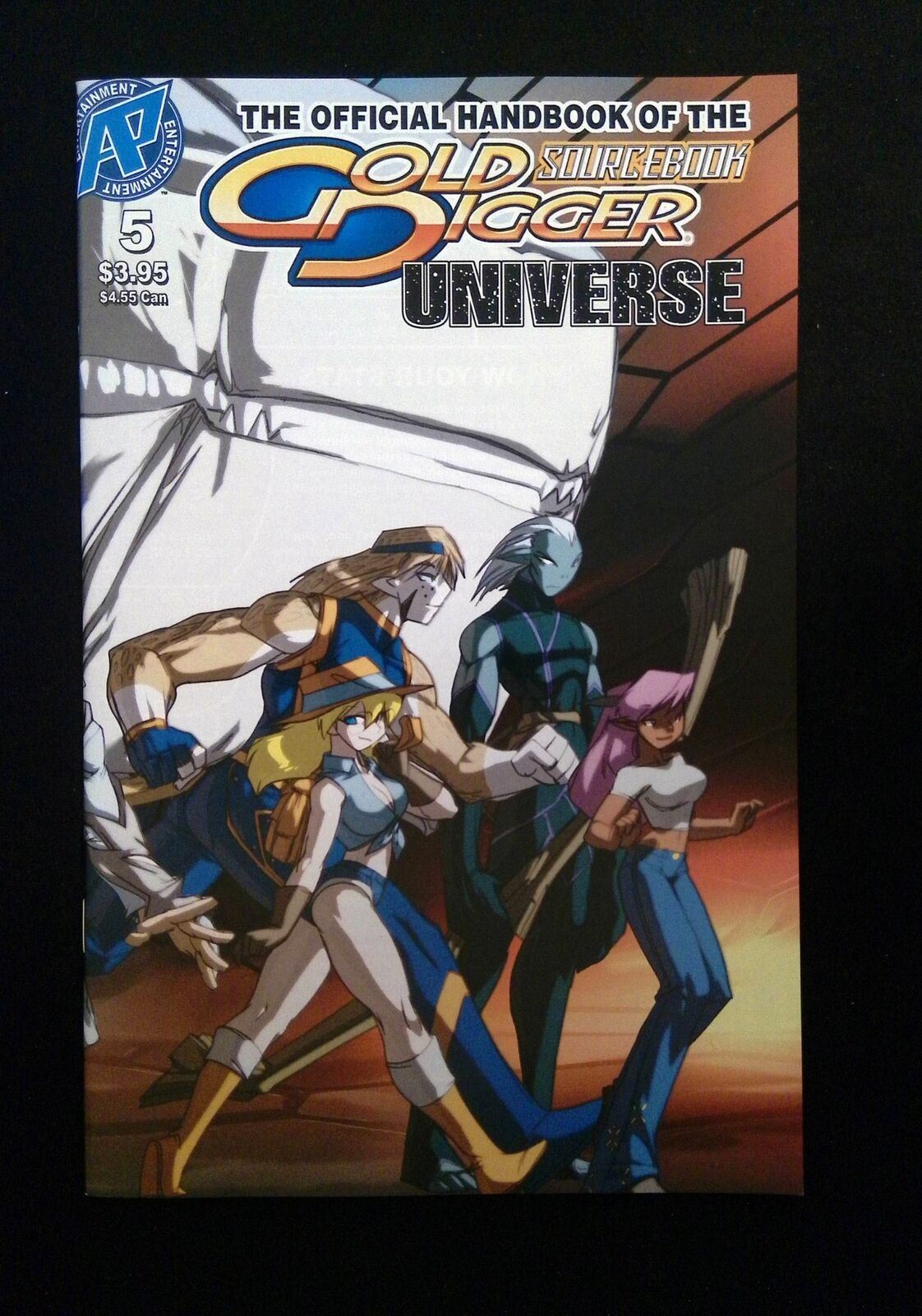 Gold Digger Sourcebook Official  Universe Handbook #5 Antartic Press 2007 Nm