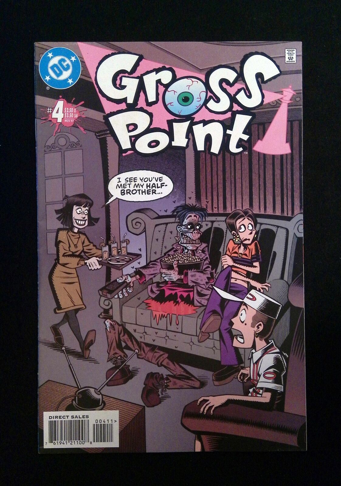 Gross Point #4  Dc Comics 1997 Vf+