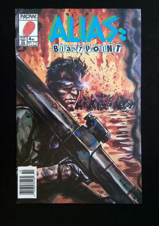 Alias #4  Now Comics 1990 Vf- Newsstand