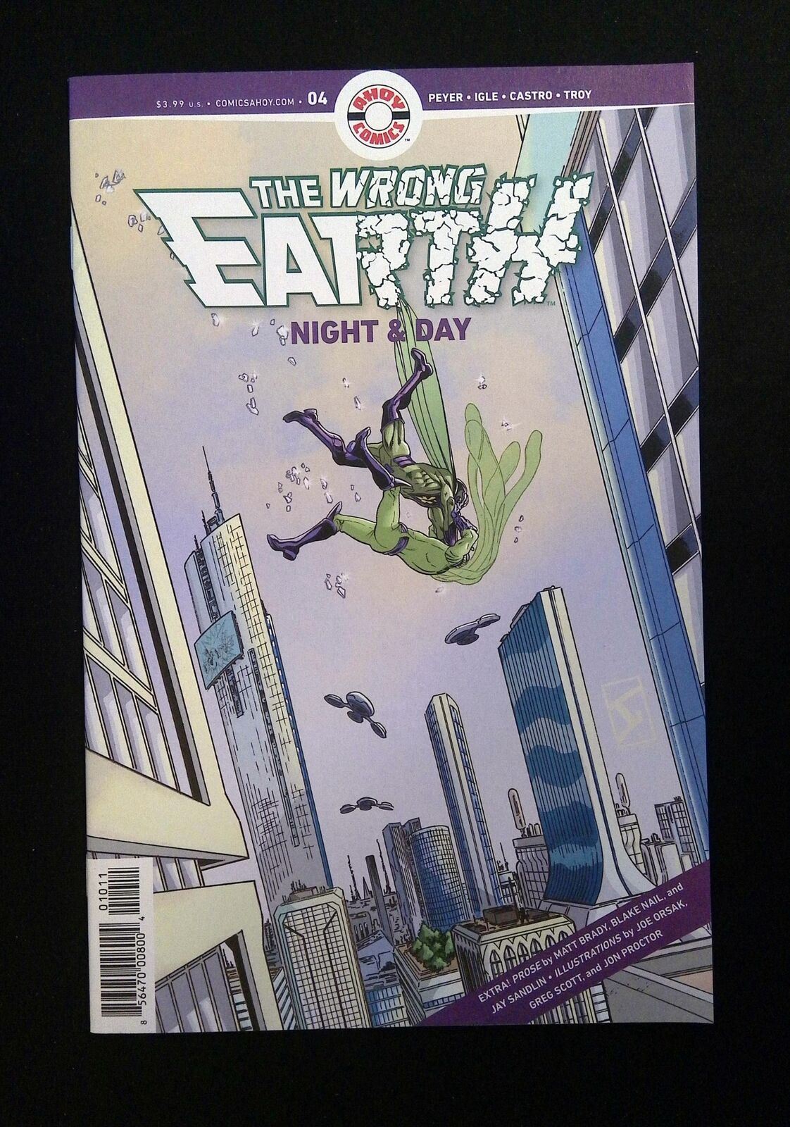 Wrong Earth Night And Day #4  Ahoy Comics 2021 Nm-