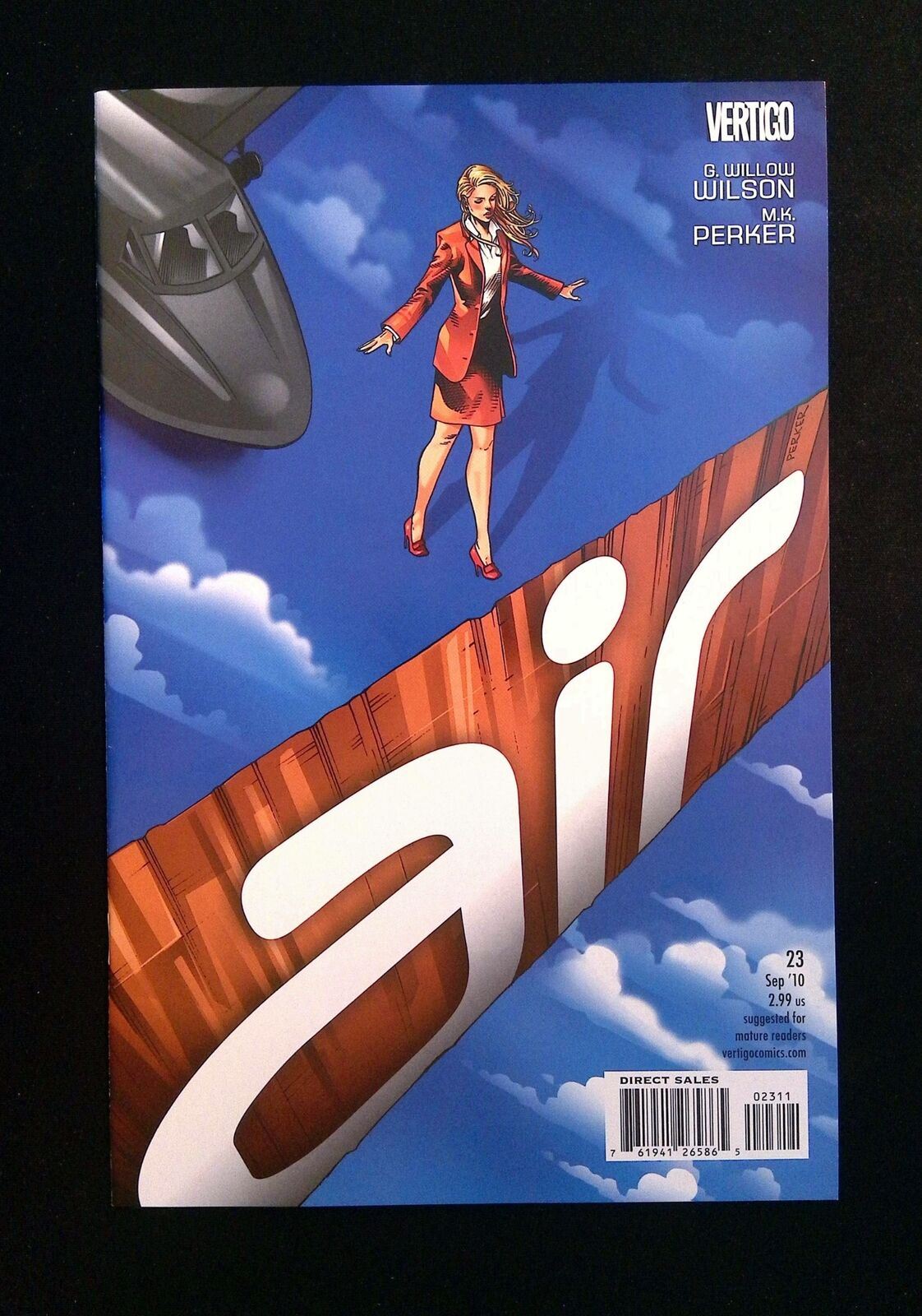 Air #23  Dc/Vertigo Comics 2010 Vf/Nm