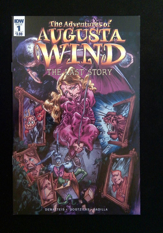 Adventures  Of Augusta Wind  The Last  Story #1 (Volume 2 ) Idw 2016 Vf/Nm