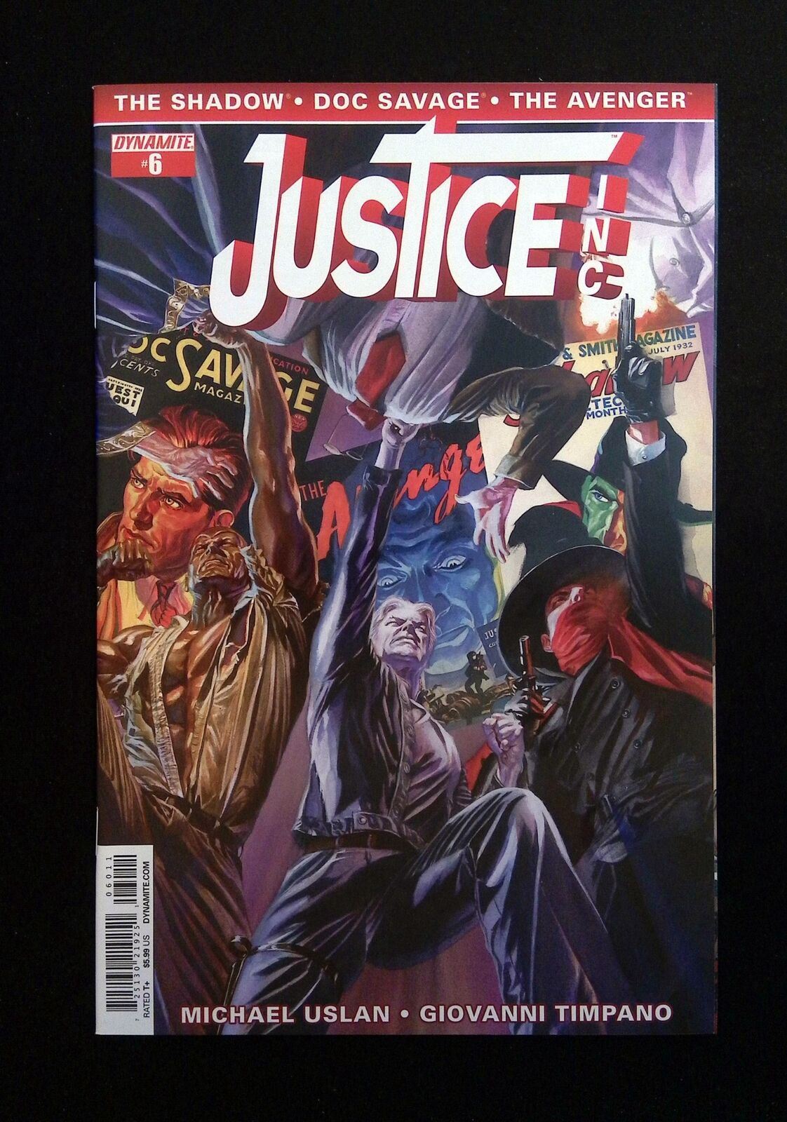 Justice Inc #6  Dynamite Comics 2015 Nm-