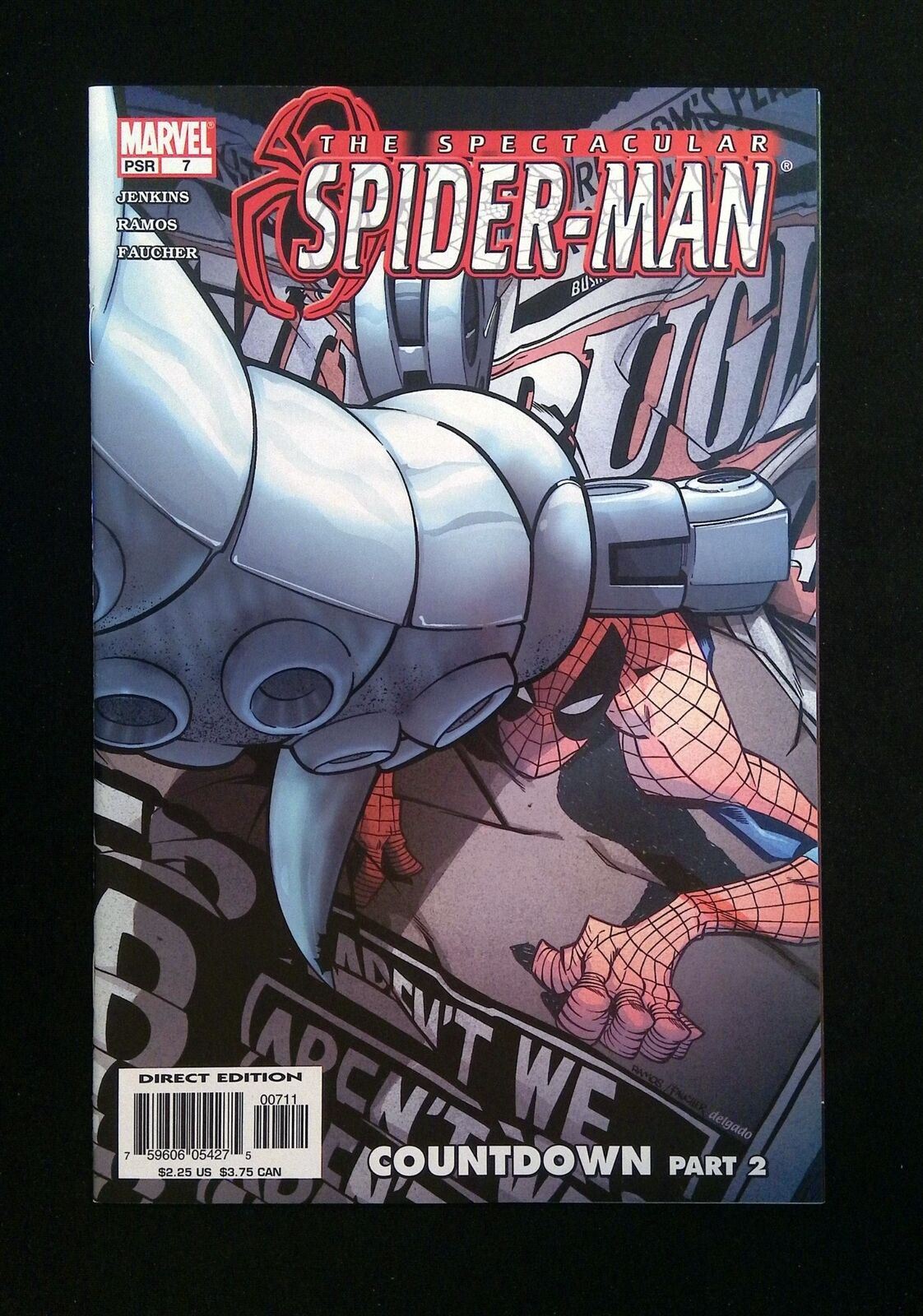 Spectacular Spider-Man #7 (2Nd Series) Marvel Comics 2004 Vf/Nm