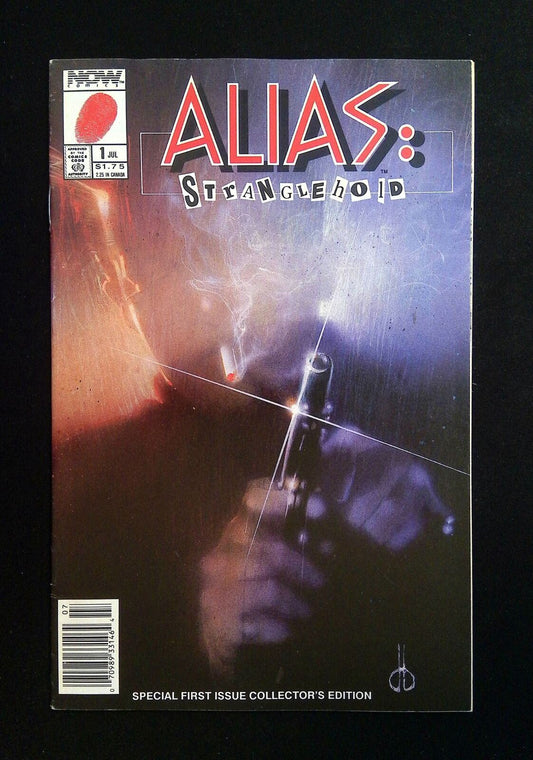 Alias #1  Now Comics 1990 Vf+ Newsstand