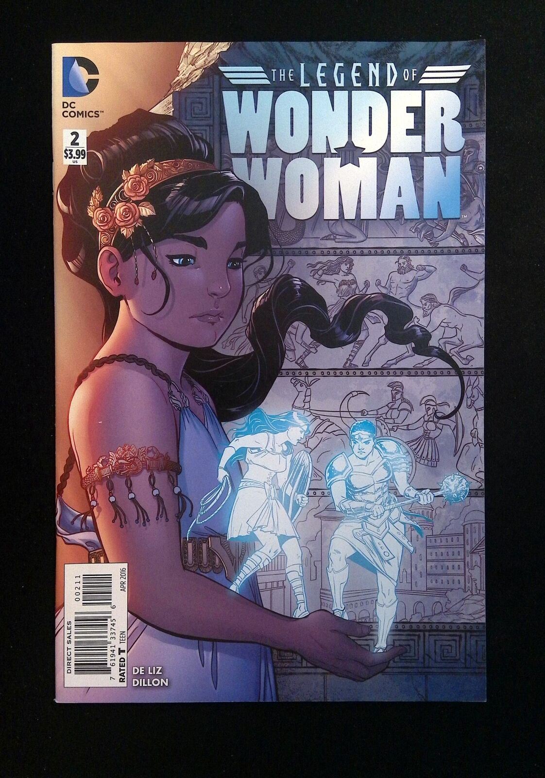 Legend Of Wonder Woman #2  Dc Comics 2016 Nm-