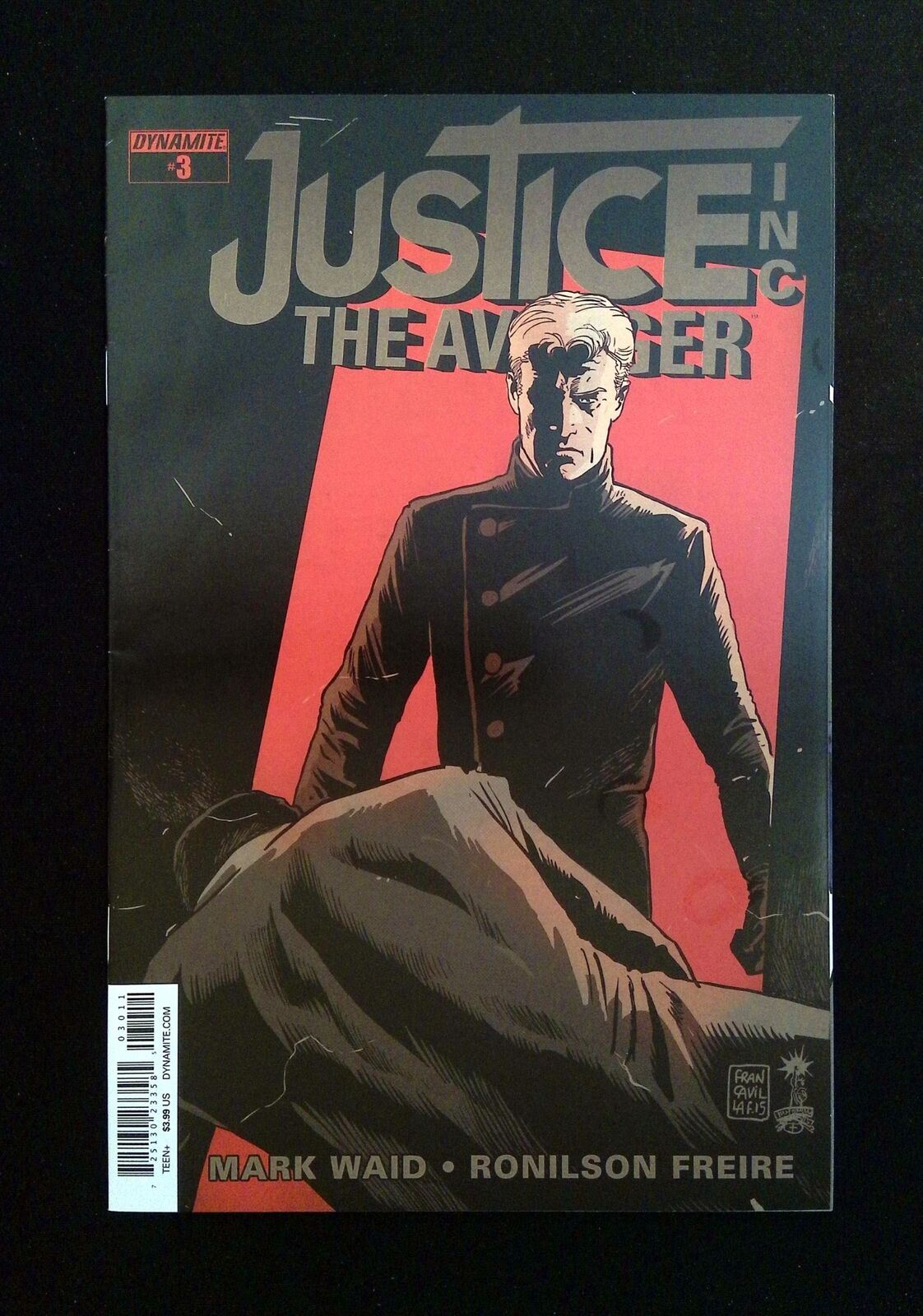 Justice Inc Avenger #3  Dynamite Comics 2015 Vf+