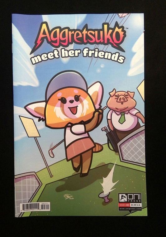 Aggretsuko Meet Her  Friends #3  Oni Press Comics 2021 Vf/Nm