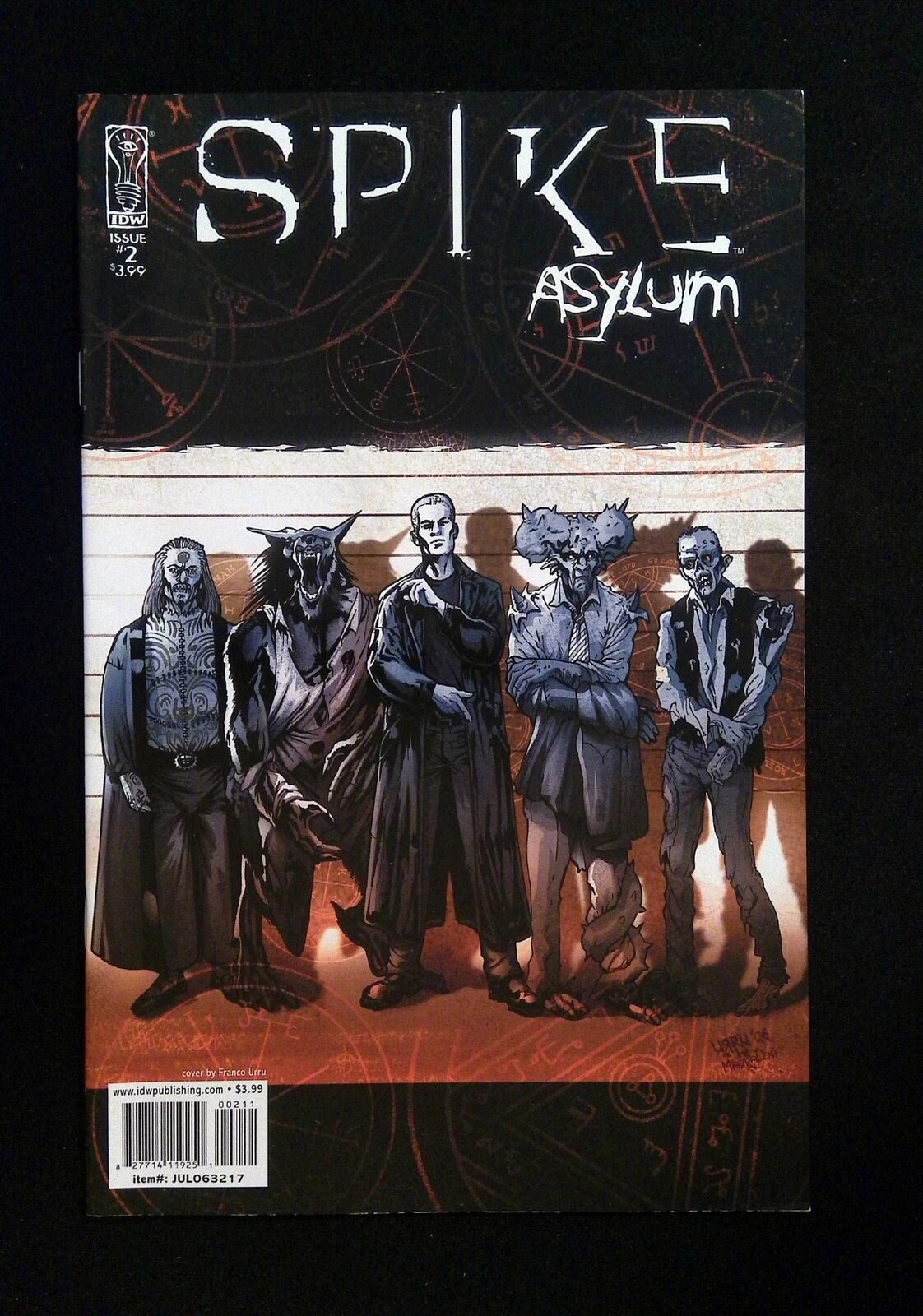 Spike Asylum #2  Idw Comics 2006 Nm-