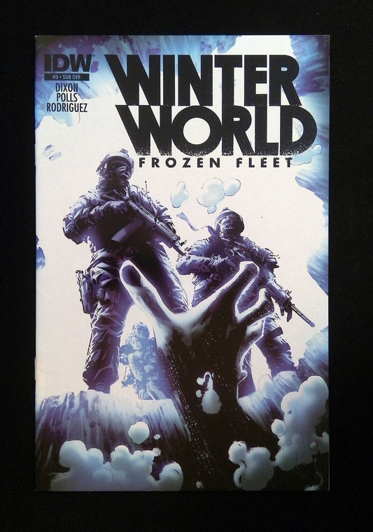 Winterworld Frozen Fleet  #3Sub  Idw Comics 2015 Nm  Guice Variant