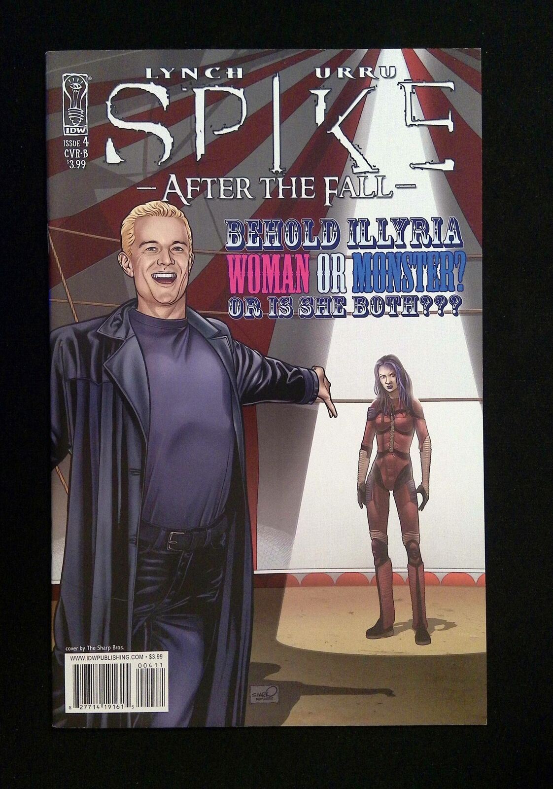 Spike After The Fall #4B  Idw Comics 2008 Nm  Sharp Bros Variant