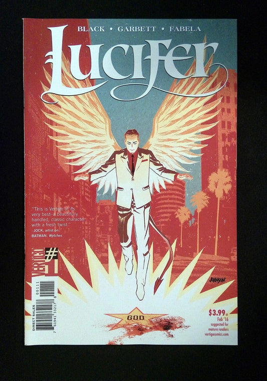 Lucifer #1  Dc/Vertigo Comics 2016 Nm-