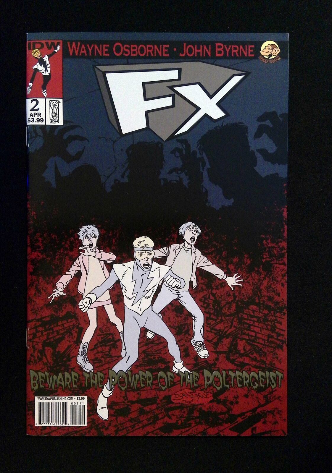 Fx #2  Idw Comics 2008 Vf/Nm