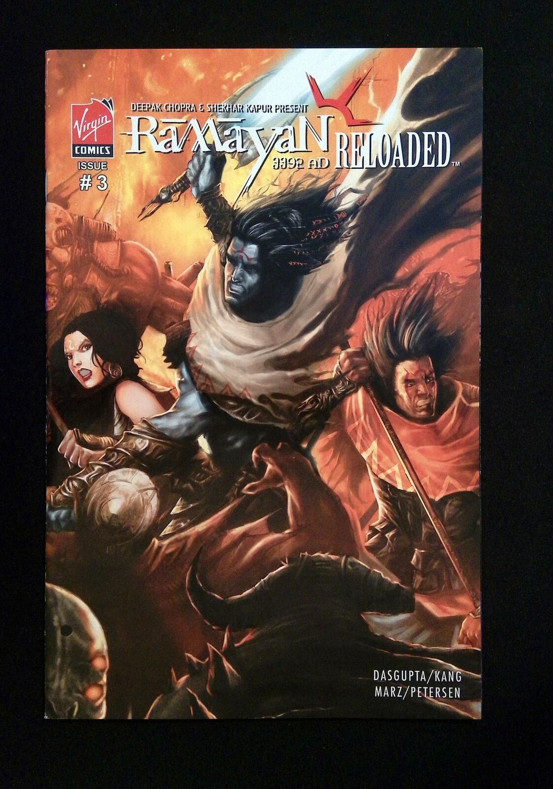 Ramayan 3392 Ad Reloaded #3  Virgin Comics 2007 Vf/Nm