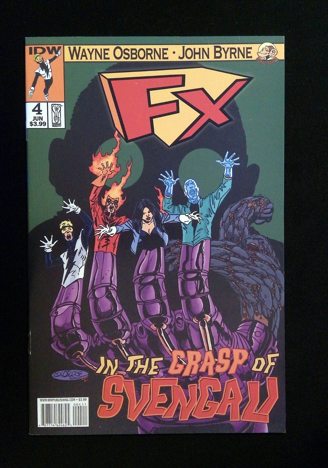 Fx #4  Idw Comics 2008 Nm-