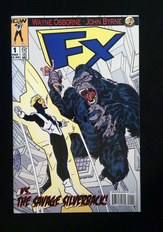 Fx #1  Idw Comics 2008 Nm