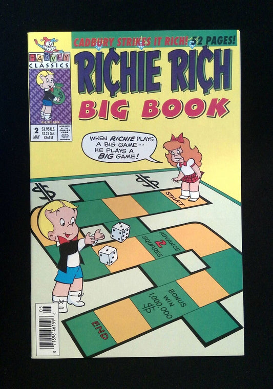 Richie Rich Big Book #2  Harvey Comics 1993 Vf+ Newsstand