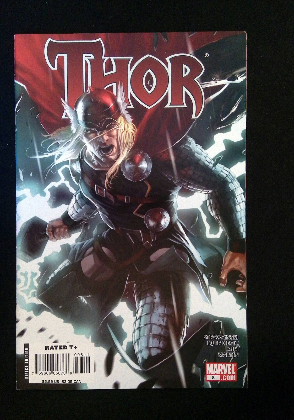 Thor #8 (3Rd Series) Marvel Comics 2008 Nm