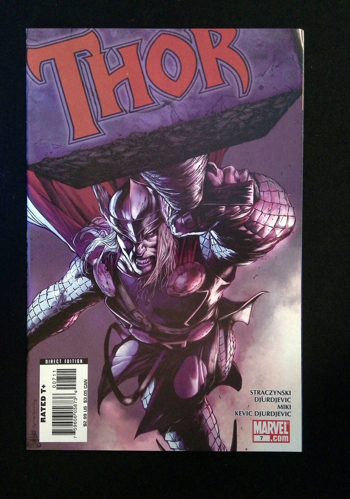 Thor #7 (3Rd Series) Marvel Comics 2008 Nm-