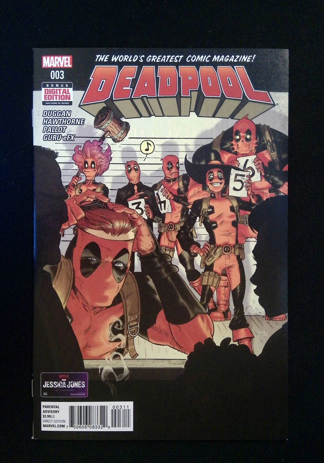 Deadpool #3 (4Th Series) Marvel Comics 2016 Nm