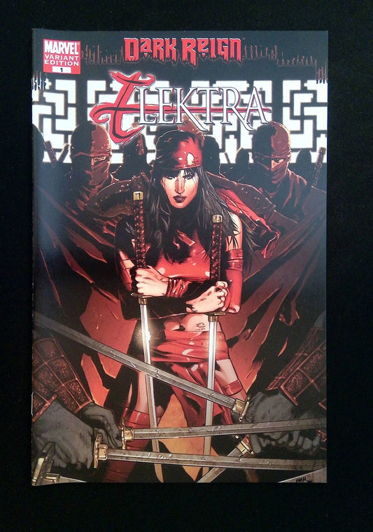 Dark Reign Elektra #1B  Marvel Comics 2009 Nm  Mann Variant