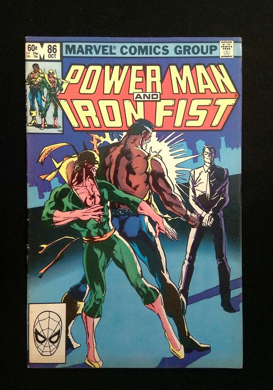 Power Man And Iron Fist #86  Marvel Comics 1982 Fn  Variant Cover