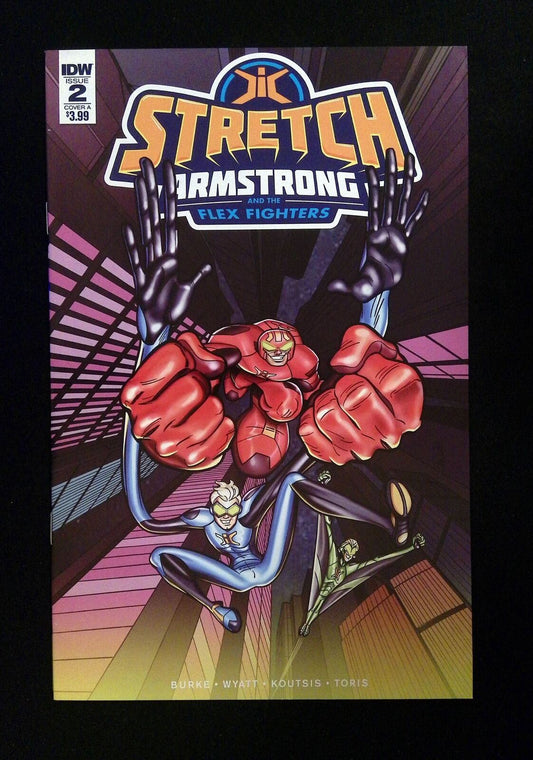 Stretch Armstrong And Flex Fighters #2  Idw Comics 2018 Nm-