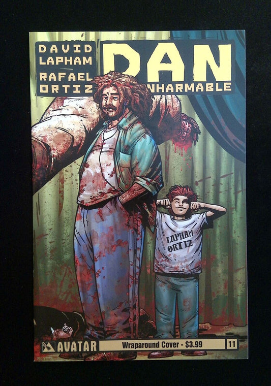 Dan  The  Unharmable #11B  Avatar Comics 2013 Nm  Ortiz Variant