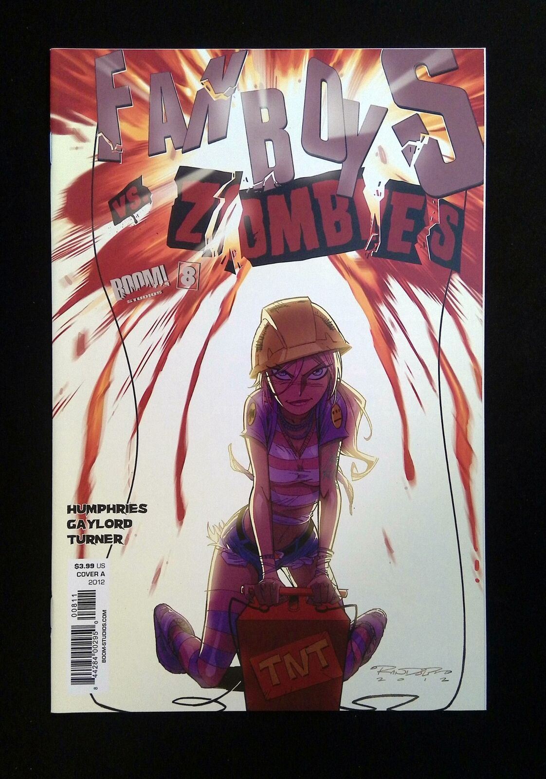 Fanboys Vs Zombies  #8  Boom Comics 2012 Nm-