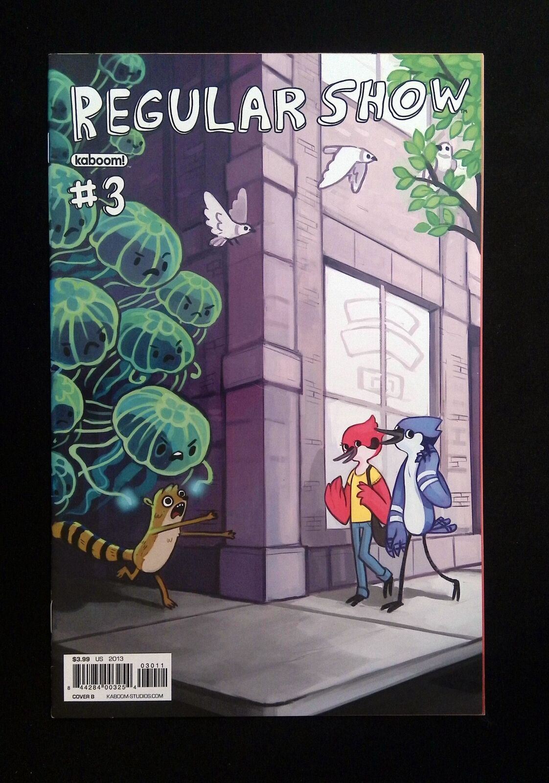 Regular Show #3B  Boom Comics 2013 Vf+  Clements Variant