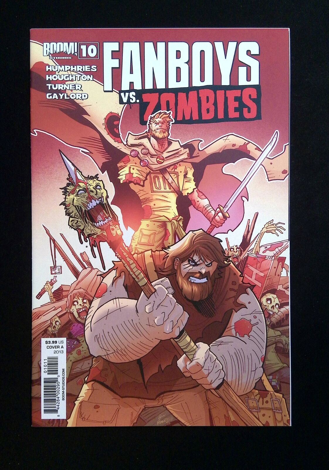 Fanboys Vs Zombies  #10  Boom Comics 2013 Vf/Nm