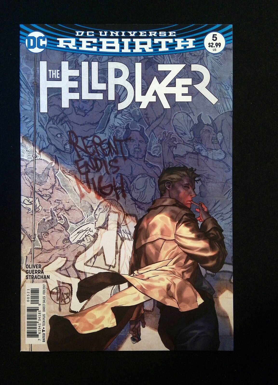 HELLBLAZER REBIRTH #5  DC COMICS 2016 NM