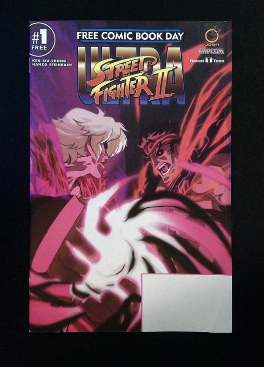 STREET FIGHTER II ULTRA #1  UDON COMICS 2018 NM-  FCBD
