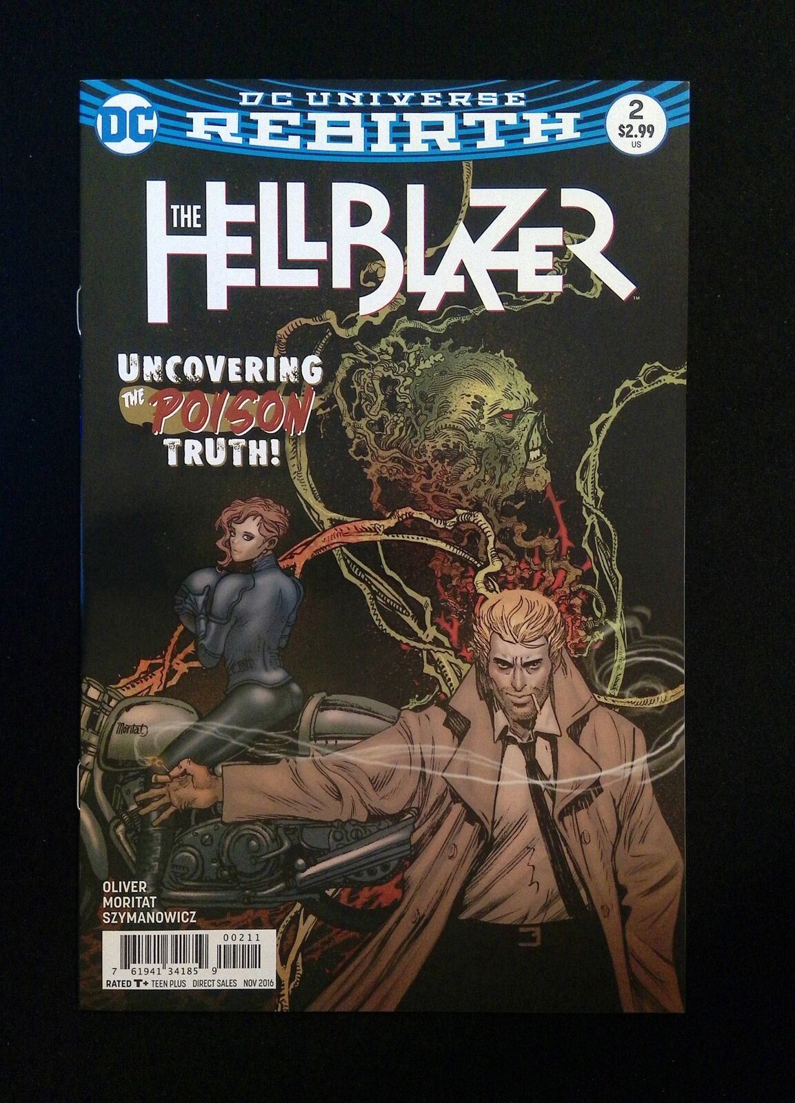 HELLBLAZER REBIRTH #2  DC COMICS 2016 NM