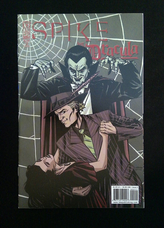 SPIKE VS. DRACULA #2D  IDW COMICS 2006 NM-  WRIGHT VARIANT